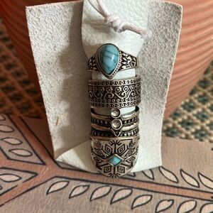 Free people ring set NWT